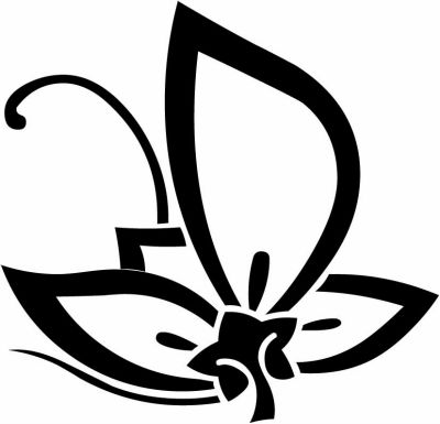 中陰裏桔梗飛び蝶蝶・中陰揚羽桔梗蝶（３）