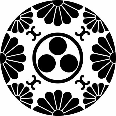 菊浮線綾に丸に三つ星