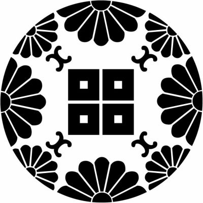 菊浮線綾に平四つ目