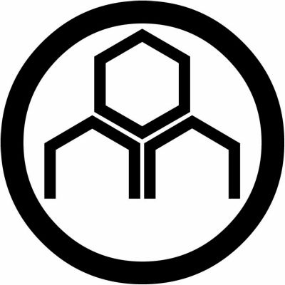 丸に三つ盛り一重亀甲崩し（１）