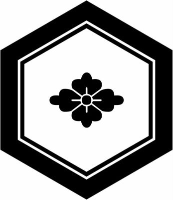 細亀甲に豆花菱