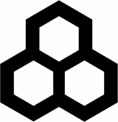 三つ持ち合い一重亀甲・持ち合い三つ盛り一重亀甲