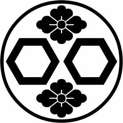 糸輪に二つ亀甲に花菱崩し・糸輪に亀甲崩し