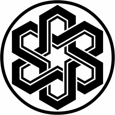 糸輪に六つ組み合わせ子持ち亀甲