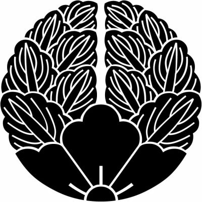 変わり杏葉花菱