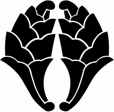 抱き杏葉・花無し杏葉