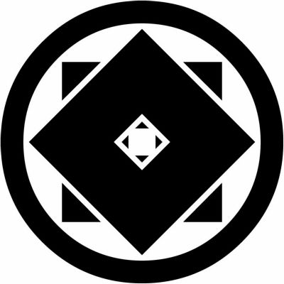 丸に重ね釘抜き（１）