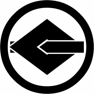 丸に梃釘抜き菱・丸に梃子釘抜き菱