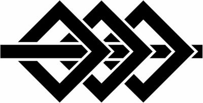 三つ釘抜きに閂