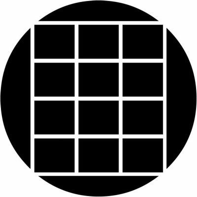 石持ち地抜き九字