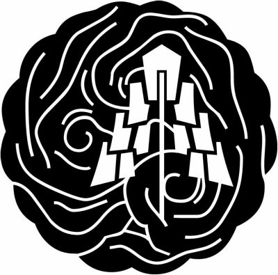 雲丸に幣・雲丸に御幣