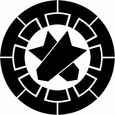 源氏輪に違い矢筈