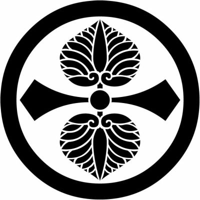 丸に二つ剣河骨