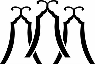 三つ立ち琴柱・重ね三つ琴柱