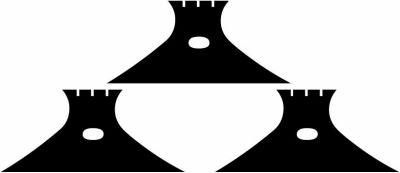 三つ盛り三味駒