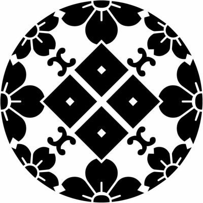 桜浮線綾に四つ目