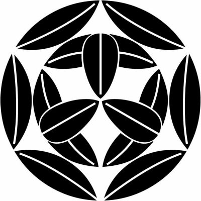 笹七宝九枚笹・笹七宝に九枚笹