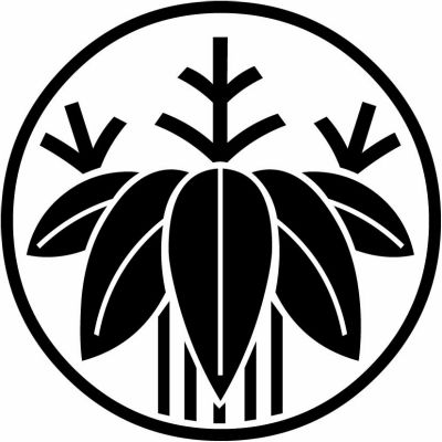 糸輪に五本足篠笹