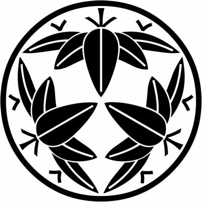 糸輪に三つ篠笹