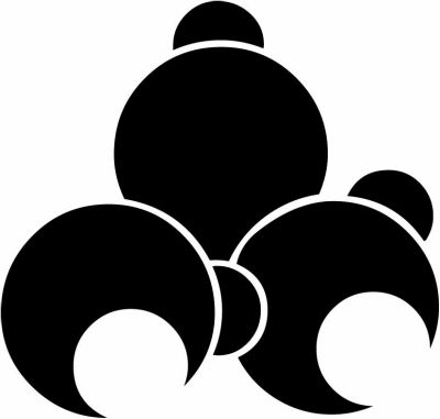 変わり三つ括り猿・三つ寄り合い括り猿