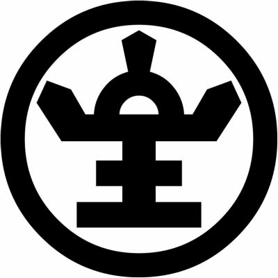 丸に堂の字崩し