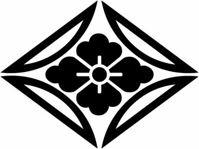 陰割り七宝菱に花菱