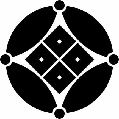 星付き七宝に隅立て四つ目