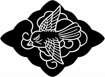 雲菱に雀・雲菱に飛び雀・雲に飛び雀（１）