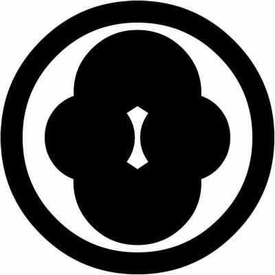 丸に持ち合い洲浜（１）