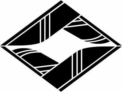 割り折れ鷹の羽菱・二枚折れ鷹の羽菱（１）