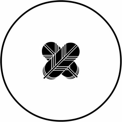 糸輪に蛇の目式違い鷹の羽・糸輪に豆違い鷹の羽