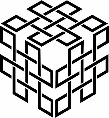 三つ寄せ角宝結び