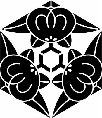 六角形三つ橘・三つ橘亀甲