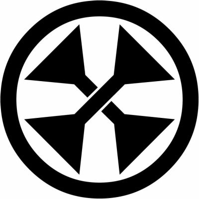 丸に変わり違い榺・丸に違い千切