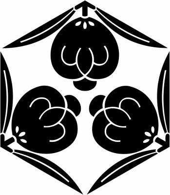 亀甲三つ茶の実・六角形三つ茶の実・六角三つ茶の実