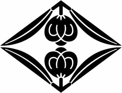 対い茶の実菱・上下茶の実菱