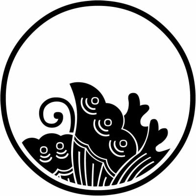 糸輪に覗き揚羽蝶