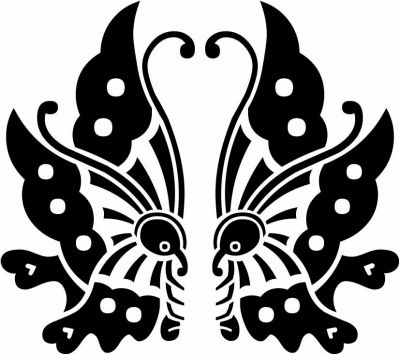 池田対い蝶（２）