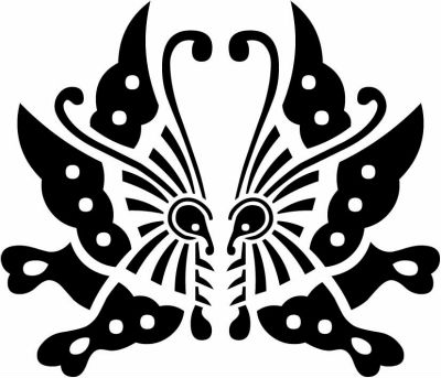 池田対い蝶（３）