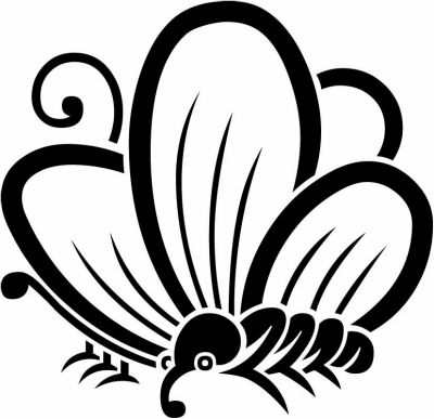 中陰光琳揚羽蝶（２）