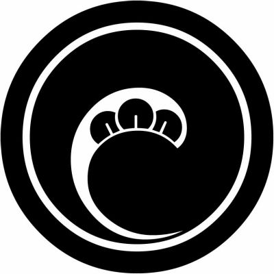 丸に左一つ丁子巴