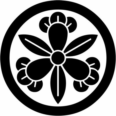 丸に三つ葉丁子