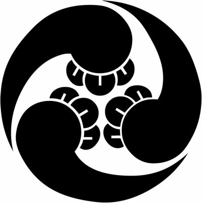 左三つ丁子巴・左丁子巴