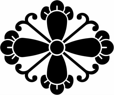 蔓四つ丁子菱・四つ蔓丁子菱