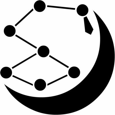 月に北斗七星・月に北斗星