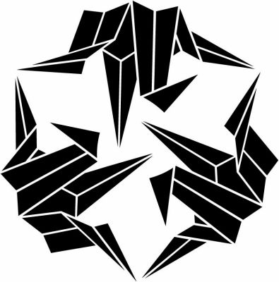 三つ寄せ折り鶴