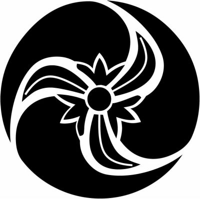 三つ唐辛子巴・三つ竜胆唐辛子巴