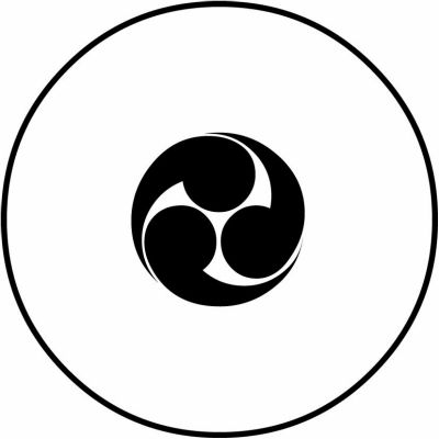 糸輪に豆三つ巴