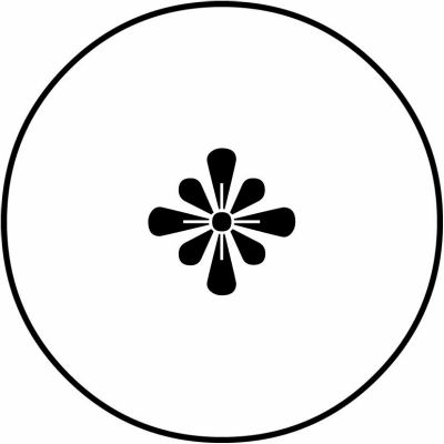 糸輪に豆梨の切り口