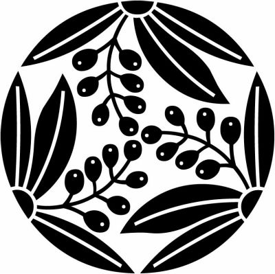 三つ追い南天・三つ割り追い南天